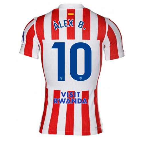 Atletico Madrid Alex Baena #10 Hemmatröja 2025-26 Kortärmad Atletico Madrid Alex Baena #10 Hemmatröja 2025-26 Kortärmad